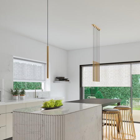 Sollux Lighting Lampa wisząca PASTELO 3L złota SL.1171