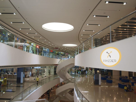 Szkiełko 2 kolory - Akcesoria do Projektorów Logo LED - Fryzjer