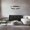 Light Prestige Lampa wisząca Tura 80 cm czarna LED CCT LP-9786/1P 80cm BK