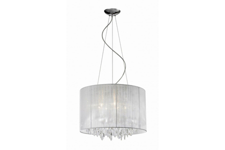 Lampa wisząca SIDNEY ROUND WHITE Azzardo AZ0512 white