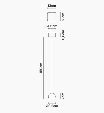 Lampa wisząca Fabbian F32A2600 Multispot Beluga-Rosone 130x130 1L.