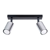 Sollux Lighting Plafon WINX 2 czarny/chrom SL.1367