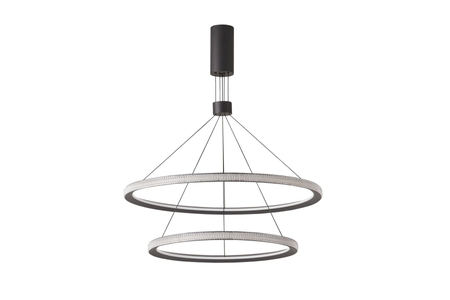 Lampa wisząca DIEGO 60+40 3000K DIMM BK Azzardo AZ5111 czarny