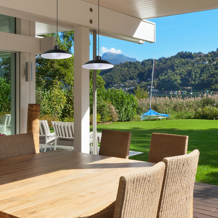 Eko-Light Lampa Solarna Saturn Podwójna EKO9151 CZARNY