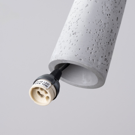 Sollux Lighting Lampa wisząca ELECTRA beton SL.1347