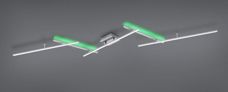 Lampa sufitowa Trio 628410507 srebrny