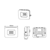 Naświetlacz LED Blaupunkt Gardeno 2w1 10W 4000K