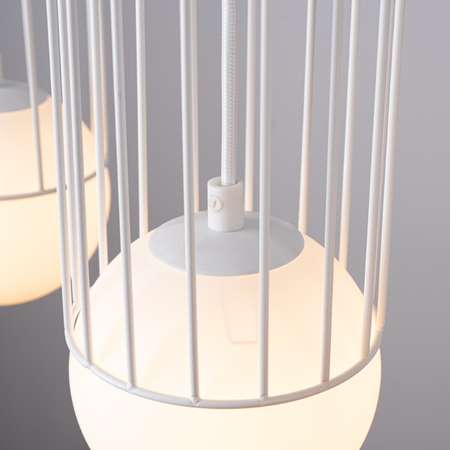 Sollux Lighting Lampa wisząca BRINA 3L biała SL.1333