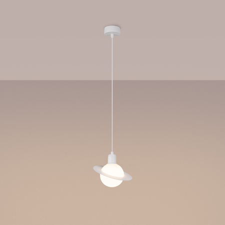 Sollux Lighting Lampa wisząca HYPERION 1 biały SL.1356