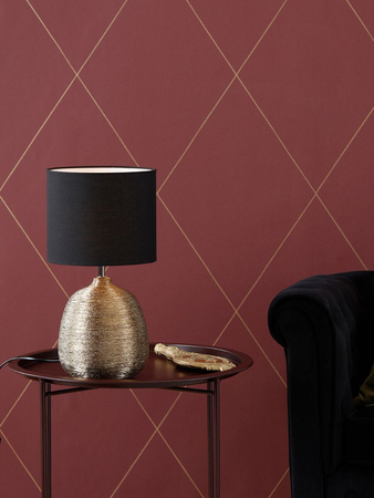 Lampa stołowa Markslöjd OSCAR 107068 czarny/złoty