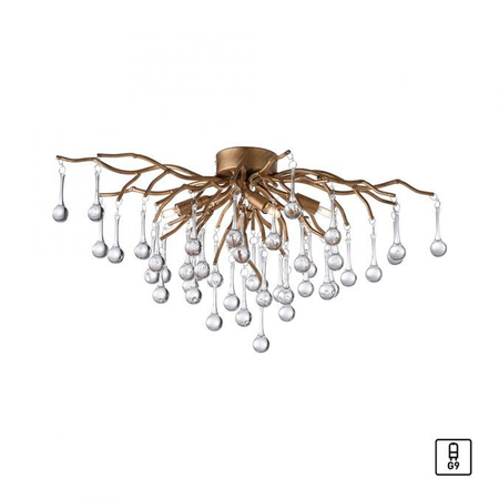 Lampa sufitowa Paul Neuhaus ICICLE 8090-11 złoty