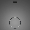 Lampa wisząca Ledowe Okręgi No.1 X 60cm czarny 4k