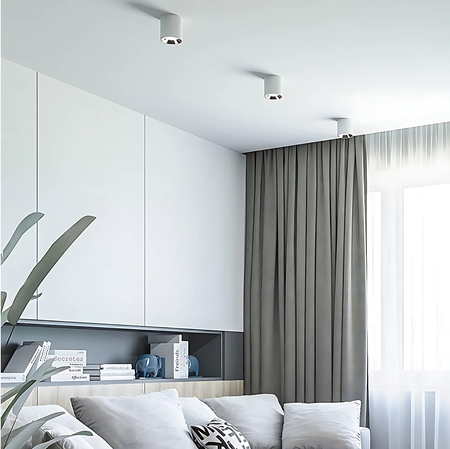 Oprawa nastropowa Spot Abigali Vaiolett 10W NW Biały