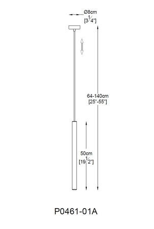 Lampa sufitowa Zuma Line Loya Pendant P0461-01A-F4F4 Chrome