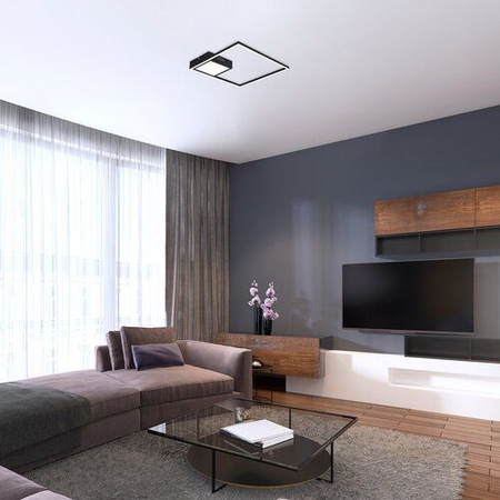 Lampa sufitowa Rabalux Sirius 5286 czarny matowy