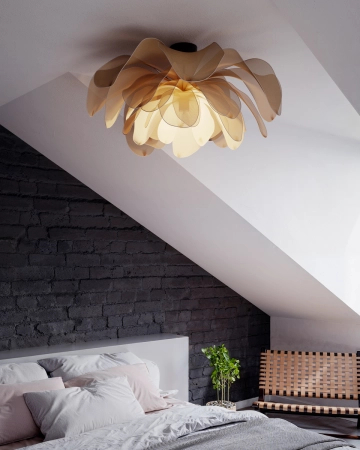 Lampa sufitowa By Rydens Lou Lou Ø80 beżowy