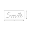 Kinkiet Zuma Line FM-NLB46 NEON SMILE LED