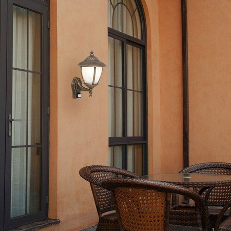 Kinkiet zewnętrzny Rabalux Madrid 7836 złoto antyczne