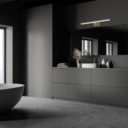 Milagro Kinkiet SHINE BRASS 60cm 13,8W LED ML7042 Mosiądz