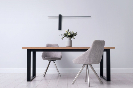 Kinkiet Maxlight W0283 czarny/chrom