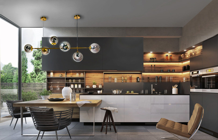 Lampa wisząca HELIOS 6 GO Azzardo AZ4699 złoty