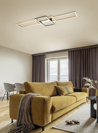 Lampa sufitowa Trio 620010408 złoty