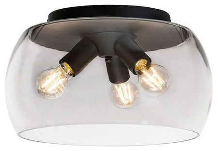 Lampa sufitowa Rabalux Ursula 3189 czarny