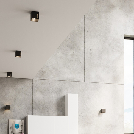 Sollux Lighting Plafon PIXAR czarny SL.0400