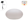 Kropla LED Lampa solarna zewnętrzna ogrodowa przenośna 2900K Biała ciepła 24x42 32420S biały