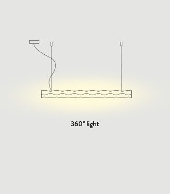 Lampa wisząca Slamp HUGO - PRISMA ONE SIZE HUGS000PRS01THR000EU przezroczysty