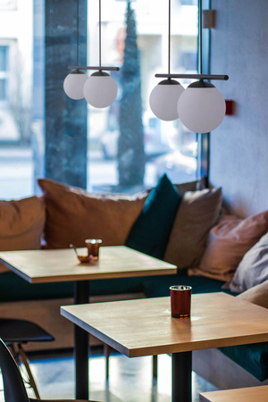 Lampa wisząca ARTON Kaja K-4965 biały/czarny