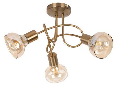 Lampa sufitowa Rabalux Holly 5548 złoto antyczne