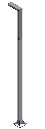 ASKER POLE PRO 5200 ALUMINUM LED 19,5W 3000K 350CM