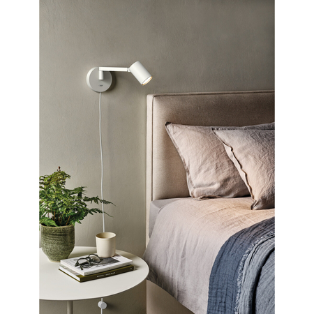 Kinkiet Astro Ascoli Swing Plug In 1286137 Matowy Biały