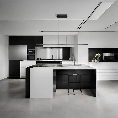 Lampa wisząca Linea No.1 100cm czarna 3k Dali