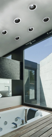 Oczko IBIZA WHITE/BLACK Azzardo AZ1361 biały/czarny