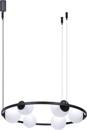 Lampa wisząca ORBIT 6 Zuma Line 5007 czarny