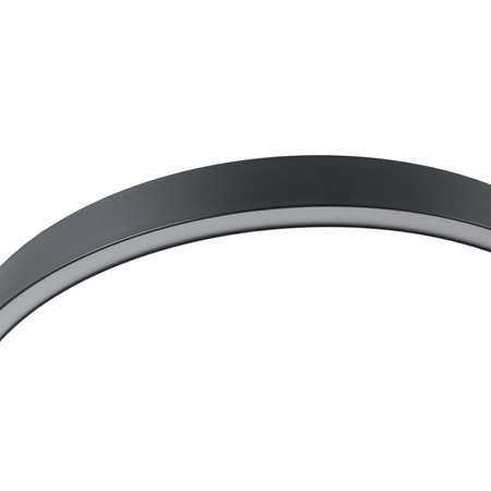 Lampa wisząca Midway mała triangle 1xLED czarna LP-033/1P S BK Triangle