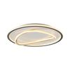 Lampa sufitowa Zuma Line MX3889-1A-3BGT LENS LAMPA SUFITOWA CZARNA-ZŁOTA/BLACK-GOLD