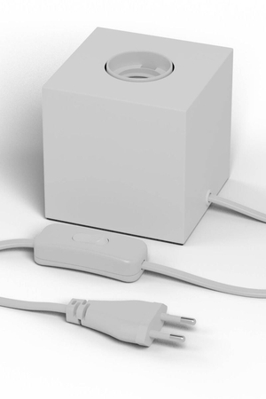 Podstawa do żarówek Calex 40W Retro E27 Biała 1,8 m