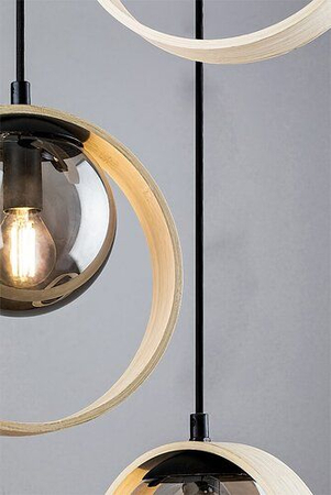 Lampa wisząca Rabalux Peyton 72063 buk