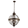 Żyrandol Elstead Lighting Adams brąz FE-ADAMS-4P-BRZ