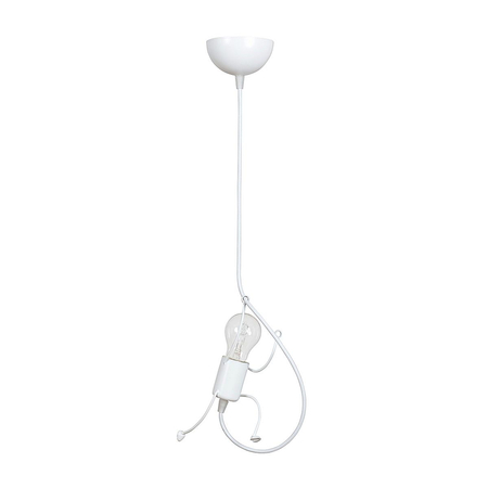 Lampa wisząca BOBI 1 WHITE Emibig 538/1 biały