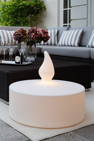 Świeczka LED Lampa zewnętrzna ogrodowa 2700K RGB Ø60 32730L biały