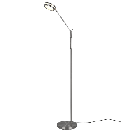 Lampa podłogowa Trio 426510107 srebrny