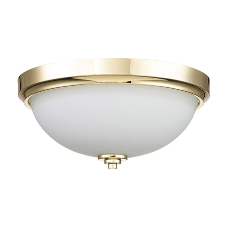 Plafon Elstead Lighting Malibu mosiądz FE-MALIBU-F-BATH-PB