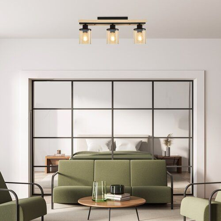 Lampa sufitowa Rabalux Niylah 71083 czarny