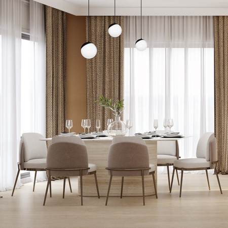 Milagro Lampa wisząca SFERA BLACK 3xE14 MLP7237 CZARNY