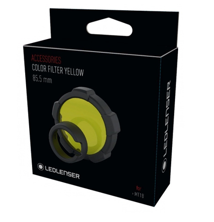 Filtr żółty do latarki Ledlenser MT18