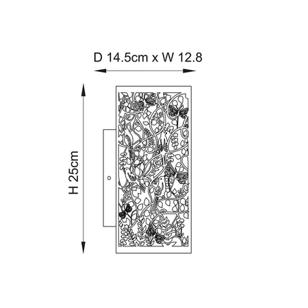 Kinkiet Endon Lighting Secret garden 61684 beżowy